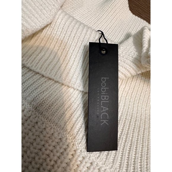 bobi Revolve NWT Off The Shoulder Pullover Ivory XS - Picture 8 of 13